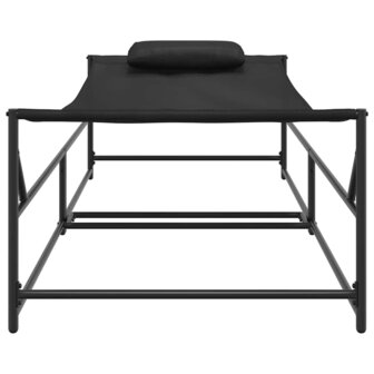 Ligstoel Antraciet 200 x 74 x 73 cm Textilene, staal
