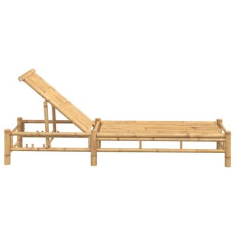 Ligbed 55x199x30 cm bamboe