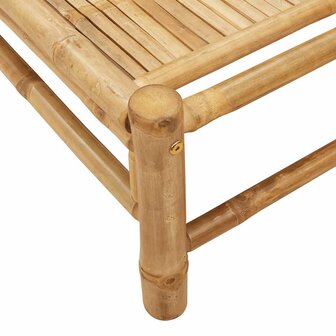 Ligbed 55x199x30 cm bamboe