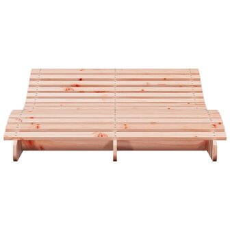 Ligbed 205x110x31,5 cm massief douglashout