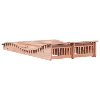 Ligbed 205x110x31,5 cm massief douglashout