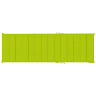 Ligbed met kussen massief acaciahout