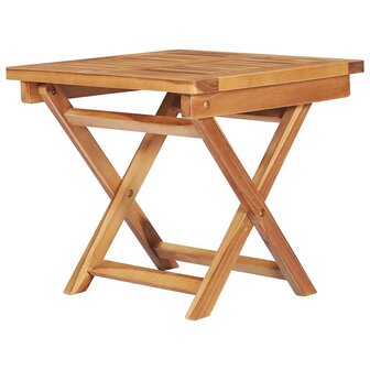 Ligbedden 2 st met tafel massief teakhout