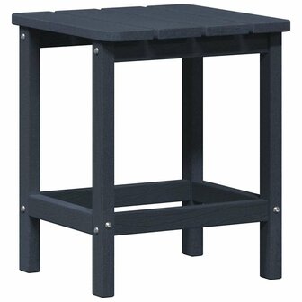 Tuin Lounge Meubels 3 pcs Marineblauw 38 x 38 x 46cm Polyetheen