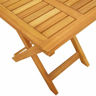 Ligstoel 2-persoon 3 pcs Rood 40 x 40 x 40cm Massief acaciahout