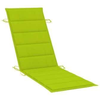 Ligbed met kussen massief acaciahout