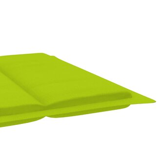 Ligbed met kussen massief acaciahout