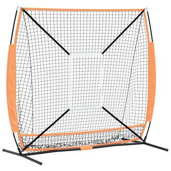 Honken en Softbal Zwart 180 x 90 x 153 cm Polyester