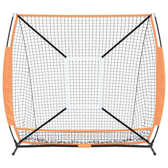 Honken en Softbal Zwart 180 x 90 x 153 cm Polyester