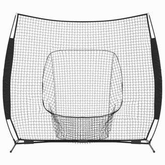 Honken en Softbal Zwart 250 x 106 x 209 cm Polyester