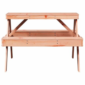 Picknicktafel 105x134x75 cm massief douglashout