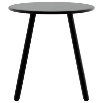 Tuinstoelenset 3-delig poly rattan zwart en wit