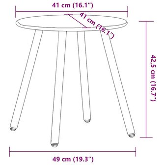 Tuinstoelenset 3-delig poly rattan zwart en wit