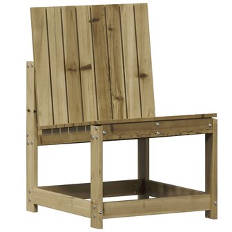 3-delige Loungeset ge&iuml;mpregneerd grenenhout