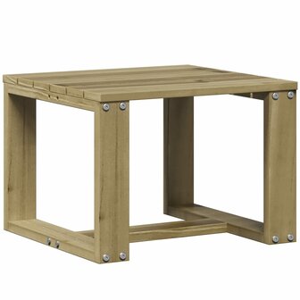 3-delige Loungeset ge&iuml;mpregneerd grenenhout