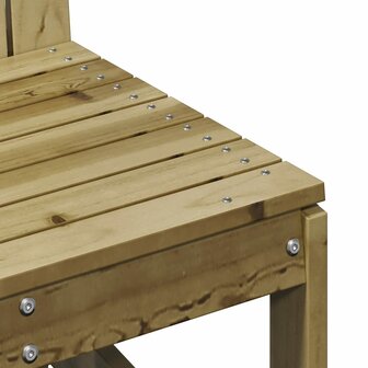 3-delige Loungeset ge&iuml;mpregneerd grenenhout