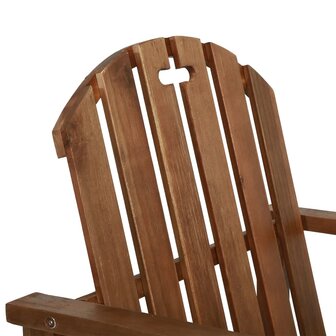 Tuinstoelen 2 st massief acaciahout