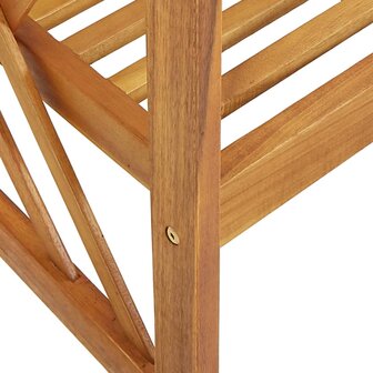 Tuinstoelen 2 st massief acaciahout
