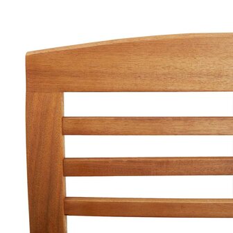 Tuinstoelen 2 st massief acaciahout