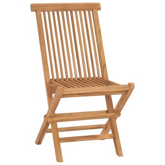 Tuinstoelen 2 st met antracietkleurige kussens massief teakhout