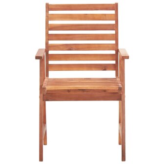 Tuinstoelen 6 st massief acaciahout