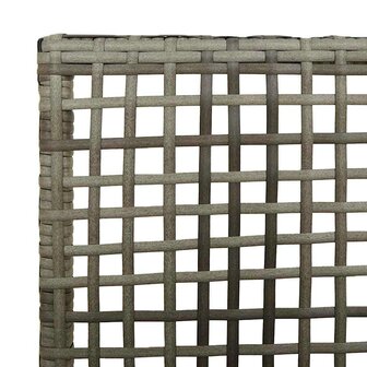 Tuinstoel 2 pcs Grijs 53 x 60 x 85cm poly rattan
