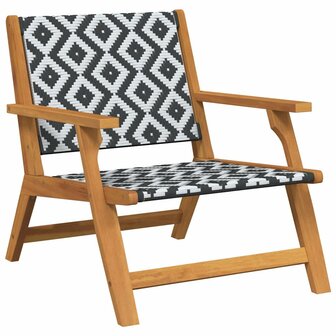 Tuinmeubelen 2 pcs Wit 67 x 78 x 73cm Massief acaciahout