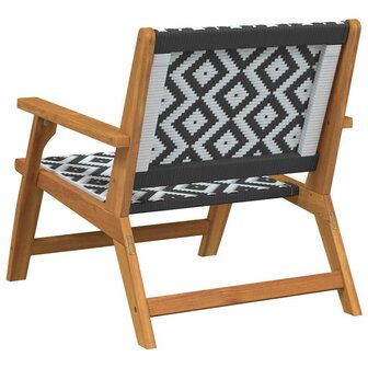 Tuinmeubelen 2 pcs Wit 67 x 78 x 73cm Massief acaciahout