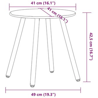 Set tuinstoelen 3-delig poly rattan zwart en geel