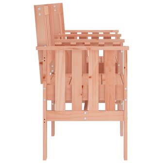 Tuinbank met tafel 2-zits massief douglashout