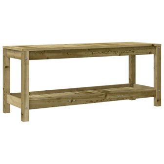 Tuinbank 108x35x45 cm ge&iuml;mpregneerd grenenhout