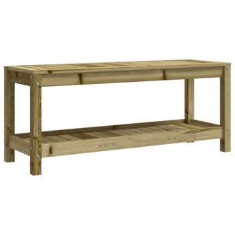Tuinbank 108x35x45 cm ge&iuml;mpregneerd grenenhout