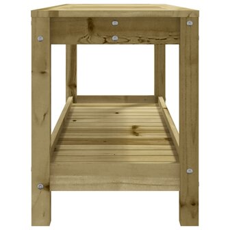 Tuinbank 108x35x45 cm ge&iuml;mpregneerd grenenhout