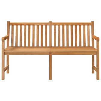 Tuinbank 150 cm massief teakhout