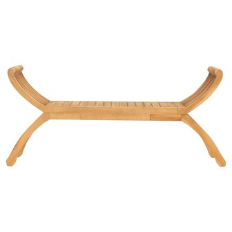 Tuinbank 126 cm massief teakhout