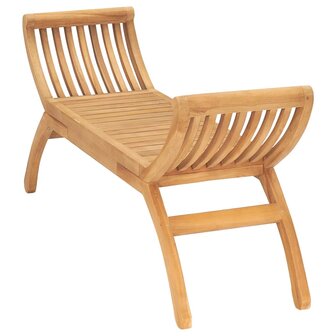 Tuinbank 126 cm massief teakhout