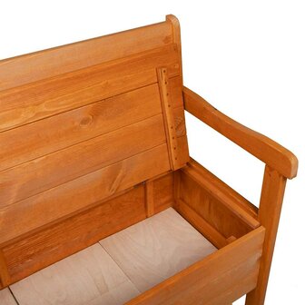 Buitenbank Bruin 119 x 76 x 44cm Massief grenenhout