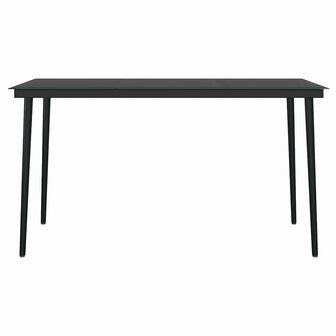 5-delige Tuinset met kussens poly rattan glas grijs