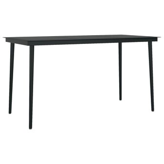 5-delige Tuinset met kussens poly rattan beige