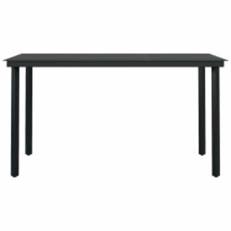 5-delige Tuinset met kussens poly rattan glas grijs