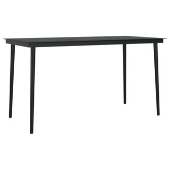5-delige Tuinset met kussens poly rattan grijs