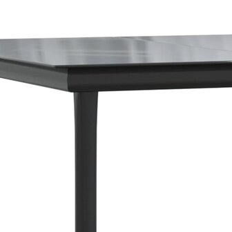 5-delige Tuinset met kussens poly rattan grijs