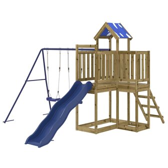 Speelhuis ge&iuml;mpregneerd grenenhout