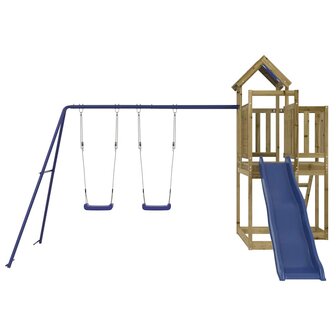 Speelhuis ge&iuml;mpregneerd grenenhout