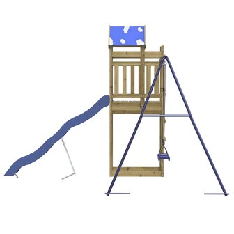 Speelhuis ge&iuml;mpregneerd grenenhout