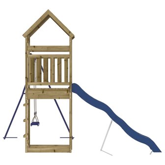 Speelhuis ge&iuml;mpregneerd grenenhout