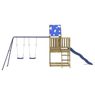 Speelhuis ge&iuml;mpregneerd grenenhout