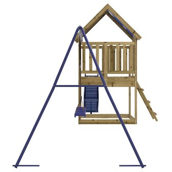 Speelhuis ge&iuml;mpregneerd grenenhout