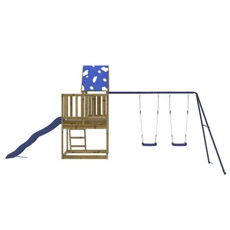 Speelhuis ge&iuml;mpregneerd grenenhout