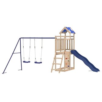 Speelhuis massief grenenhout